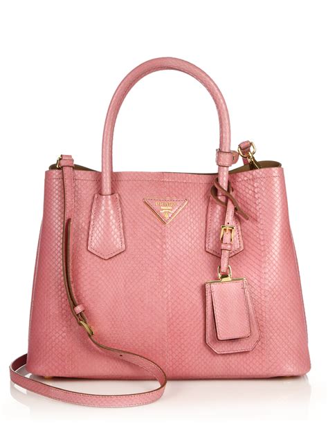 prada double bag pink|prada double bag crossbody.